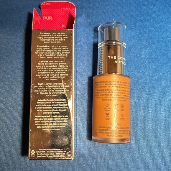 PUR - Love Your Selfie Longwear Foundation - DP3 Caramel 1oz - NIB - Picture 8 of 10
